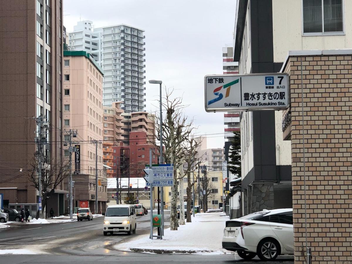Downtown Area Spacious Cozy Room Susukino Ik601 Sapporo Exterior foto
